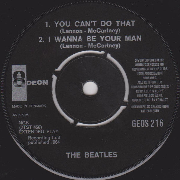 The Beatles : Can't Buy Me Love (7", EP)