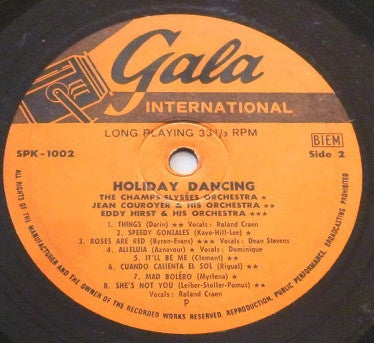 Various : Holiday Dancing / The Original Ray Charles (10", Comp)