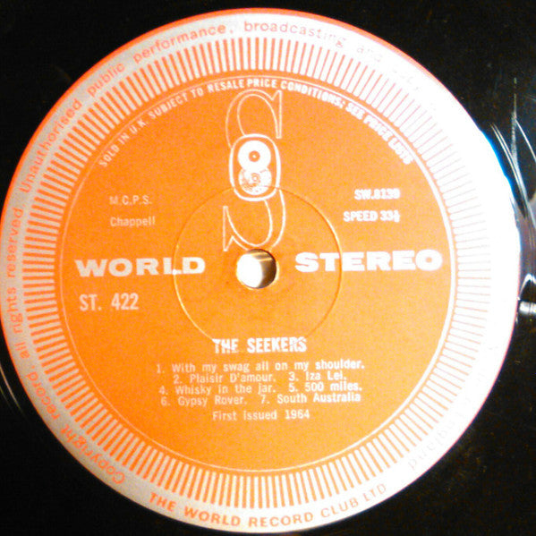 The Seekers : The Seekers (LP)