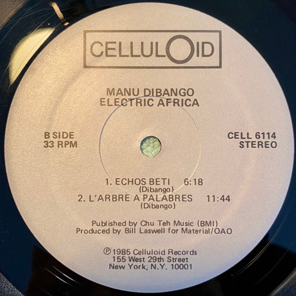 Manu Dibango : Electric Africa (LP, Album)