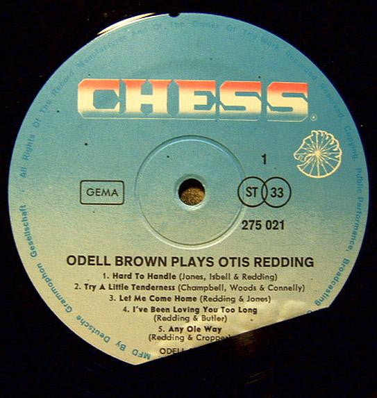 Odell Brown : Odell Brown Plays Otis Redding (LP, Album)