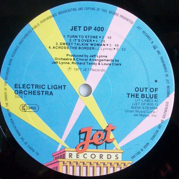 Electric Light Orchestra : Out Of The Blue (2xLP, Album, RP)