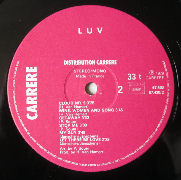 Luv' : True Luv' (LP, Album)