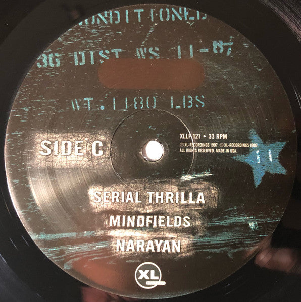 The Prodigy : The Fat Of The Land (2xLP, Album, RE, RP)