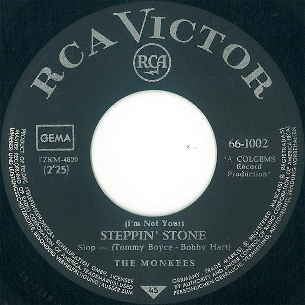 The Monkees : I'm A Believer (7", Single, Mono)