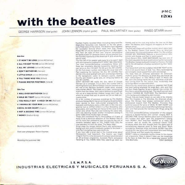 The Beatles : With The Beatles (LP, Album, Mono, 1st)