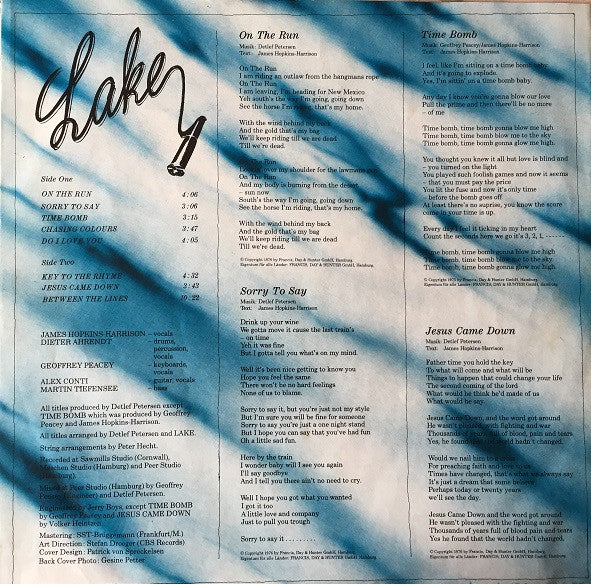 Lake (2) : Lake (LP, Album)