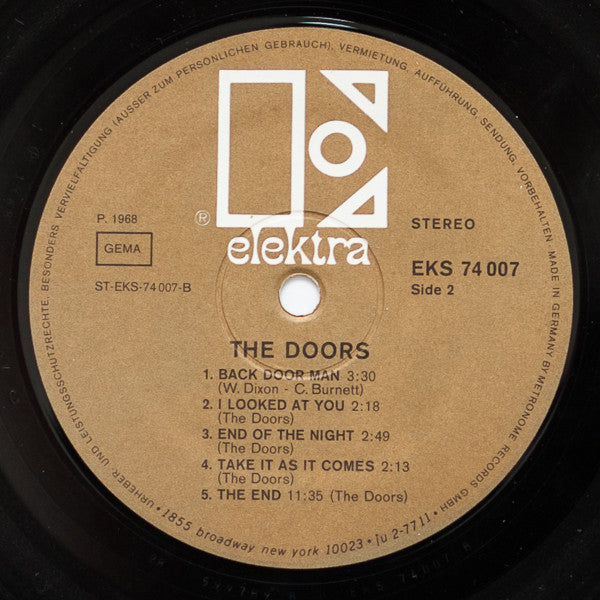 The Doors : The Doors (LP, Album)