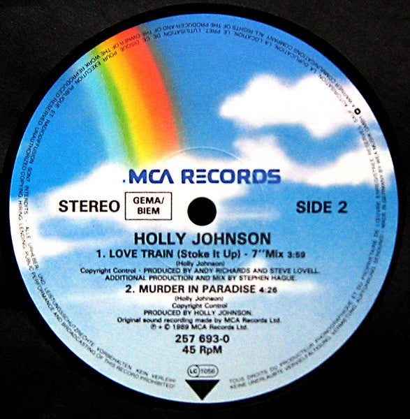 Holly Johnson : Love Train (12")