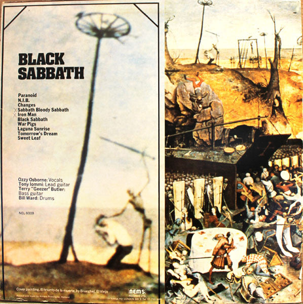Black Sabbath : Greatest Hits (LP, Comp)