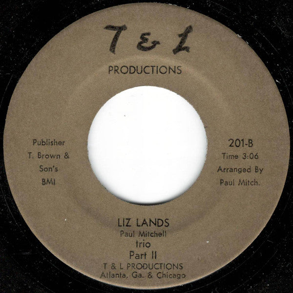 Liz Lands / Paul Mitchell Trio : Silent Night (7", Single)