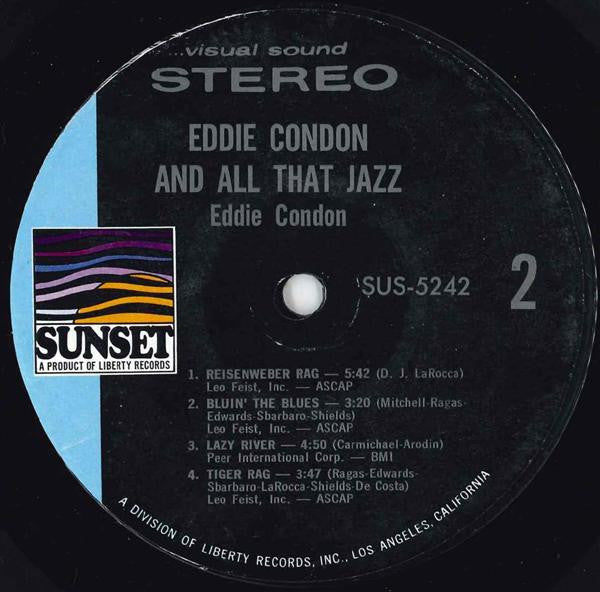 Eddie Condon : Eddie Condon And All That Pjazz (LP, Album)