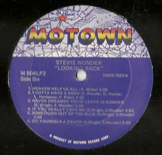 Stevie Wonder : Best Rarities Of Stevie Wonder Vol 1 (“Looking Back”) (LP, Comp)