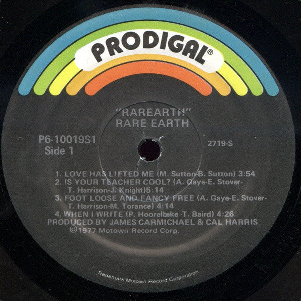 Rare Earth : Rarearth (LP, Album, Mon)