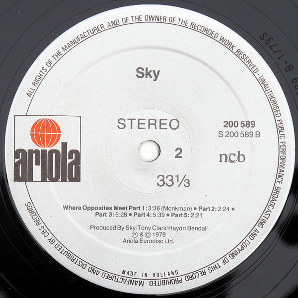 Sky (4) : Sky (LP, Album)