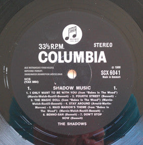 The Shadows : Shadow Music (LP, Album)
