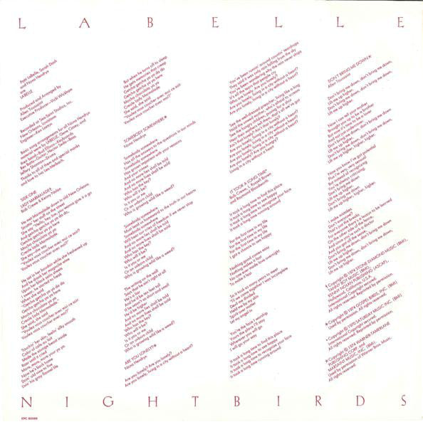 Labelle : Nightbirds (LP, Album)