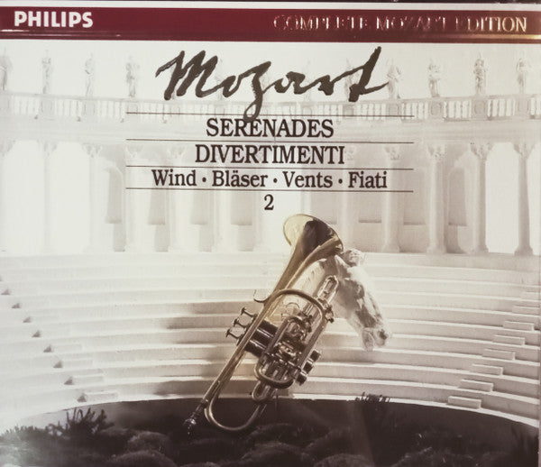 Wolfgang Amadeus Mozart : Serenades And Divertimenti For Wind (Box, Sli + 6xCD, Comp, RM)
