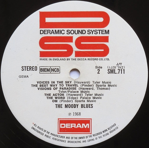 The Moody Blues : In Search Of The Lost Chord (LP, Album, Gat)