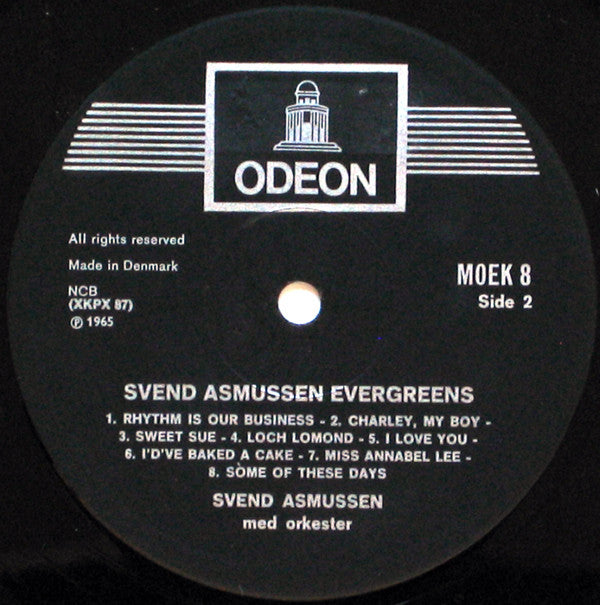 Svend Asmussen : Evergreens (LP)