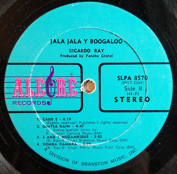 Ricardo Ray : Jala Jala Y Boogaloo (LP, Album)