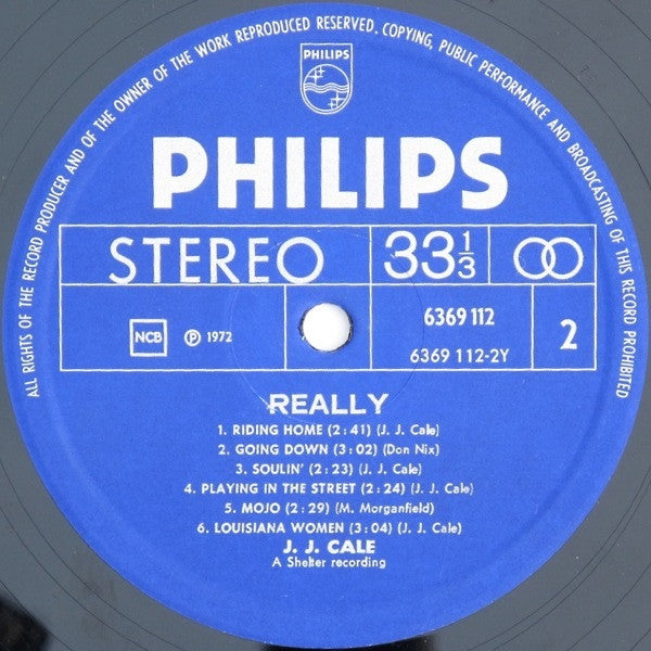 J.J. Cale : Really (LP, Album)