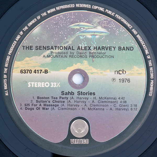 The Sensational Alex Harvey Band : SAHB Stories (LP, Album, Gat)