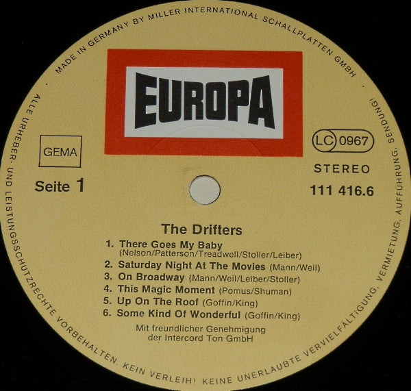 The Drifters : The Drifters (LP, Comp)