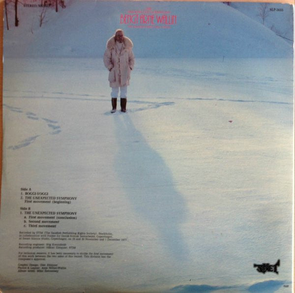 Bengt-Arne Wallin / Danish Radio Big Band : The Unexpected Symphony (LP, Album, Gat)