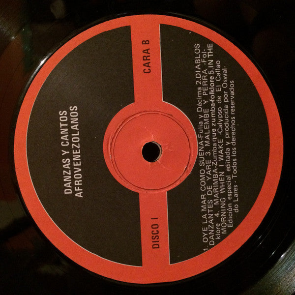 Various : Danzas Y Cantos Afrovenezolanos (2xLP)