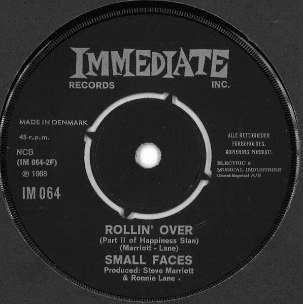 Small Faces : Lazy Sunday (7", Single)