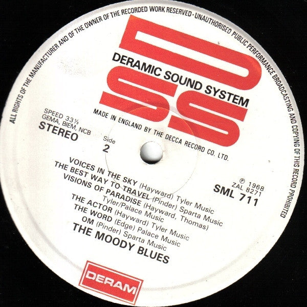 The Moody Blues : In Search Of The Lost Chord (LP, Album, Gat)