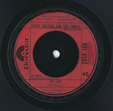 Grant Santino : L.O.V.E. / Try Love (7")
