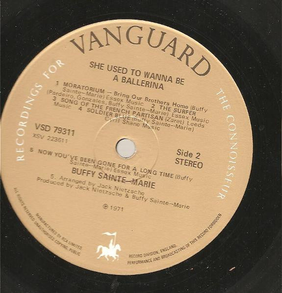 Buffy Sainte-Marie : She Used To Wanna Be A Ballerina (LP, Album)