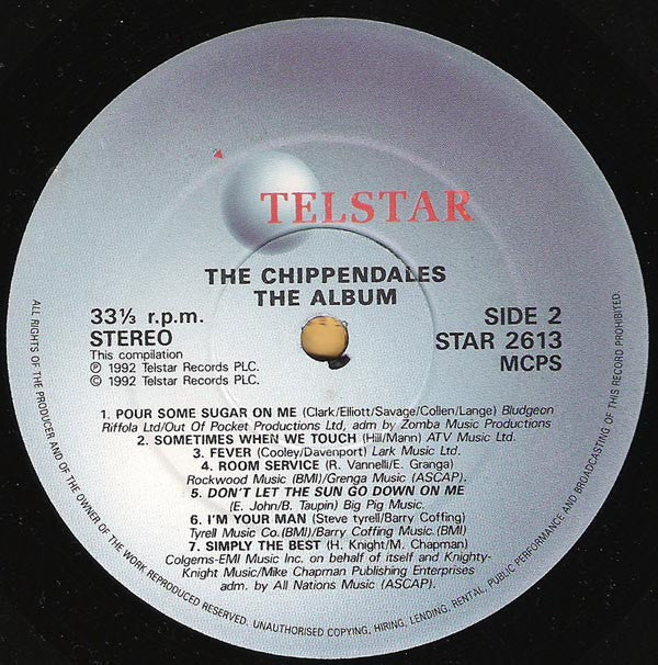 Chippendales : The Album (LP, Comp)