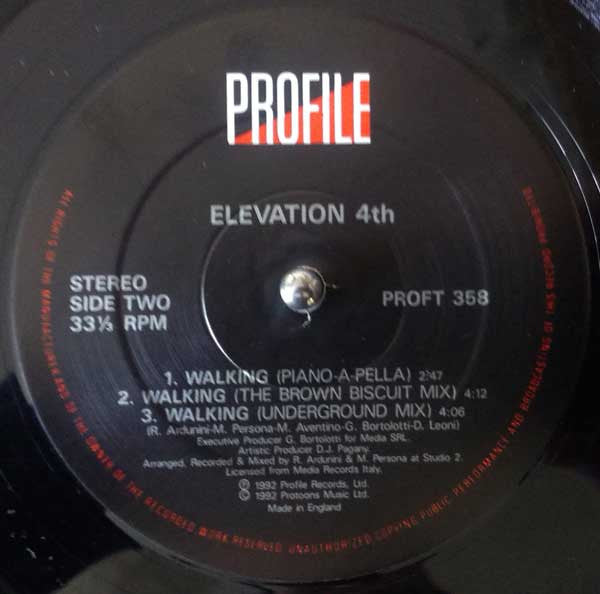 Elevation 4th : Walking (12")