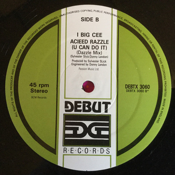 1 Big Cee : Acieed Razzle (12")