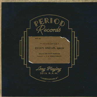 Pyotr Ilyich Tchaikovsky : Eugen Onegin (LP)