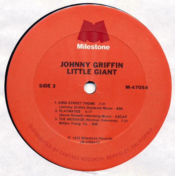Johnny Griffin : Little Giant (2xLP, Comp)