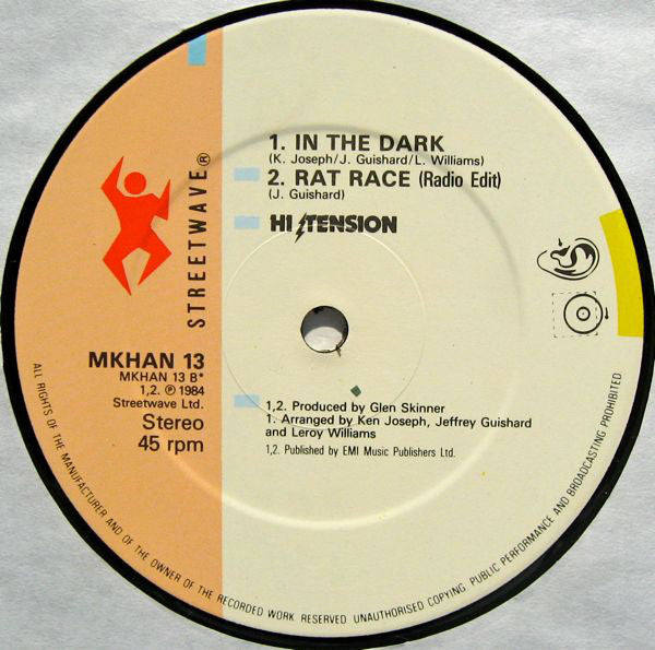 Hi-Tension : Rat Race (12")