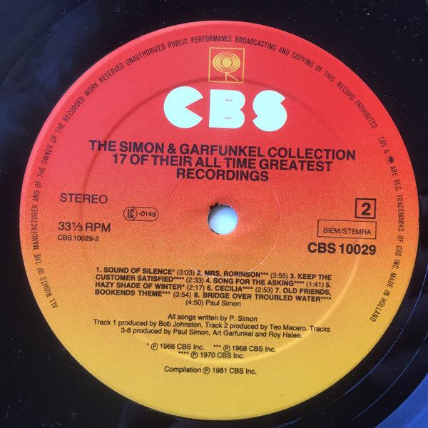 Simon & Garfunkel : The Simon And Garfunkel Collection (LP, Comp)