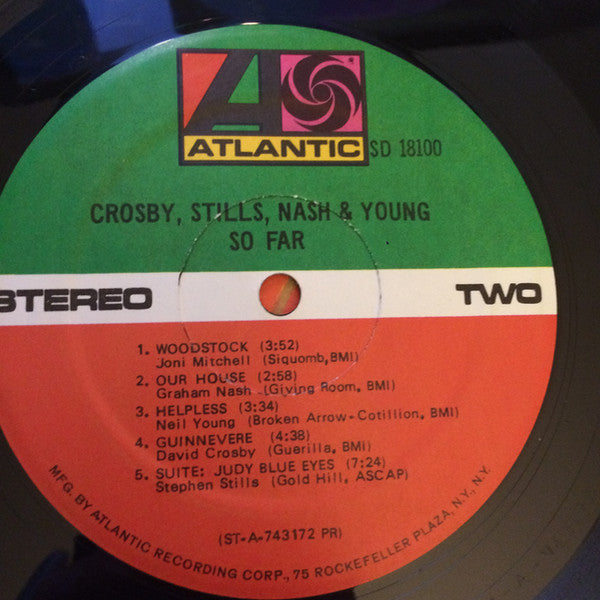 Crosby, Stills, Nash & Young : So Far (LP, Comp, PR )