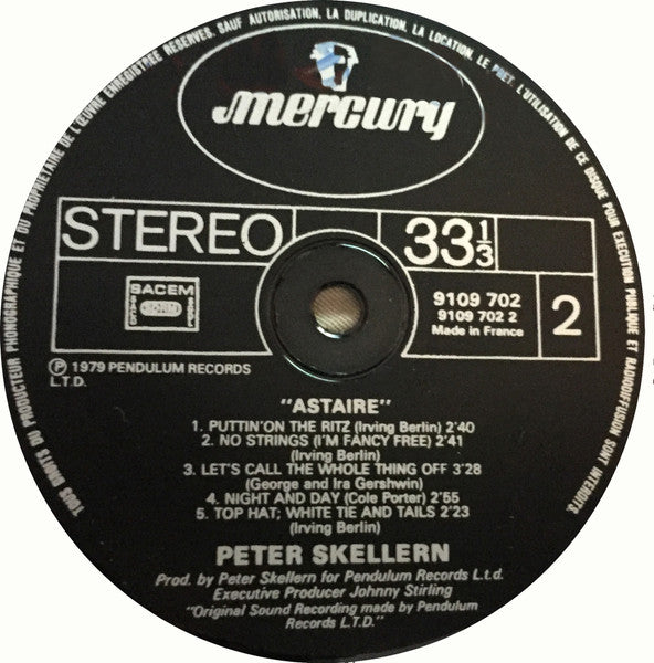 Peter Skellern : Astaire (LP, Album)