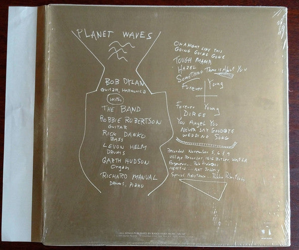 Bob Dylan : Planet Waves (LP, Album, CP )