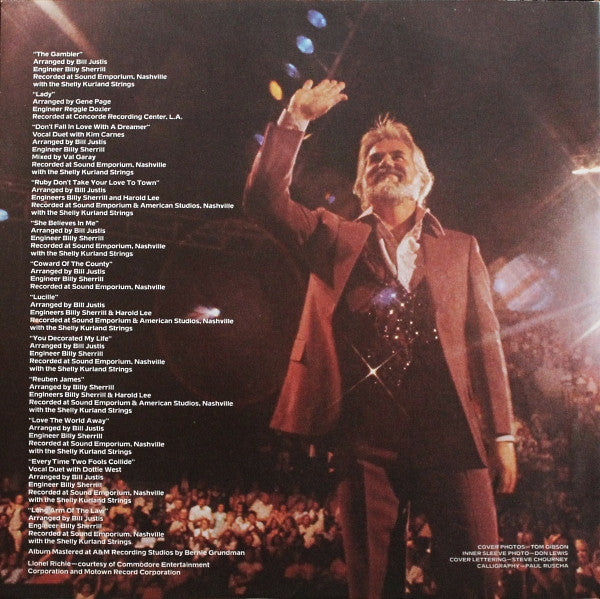 Kenny Rogers : Greatest Hits (LP, Comp, RE)
