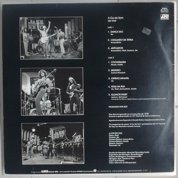 A Cor Do Som : Ao Vivo - Montreux International Jazz Festival (LP, Album)