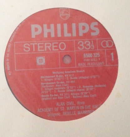 Wolfgang Amadeus Mozart, The Academy Of St. Martin-in-the-Fields, Sir Neville Marriner : Complete Wind Concertos (4xLP + Box)