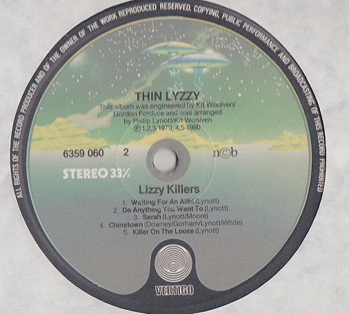 Thin Lizzy : Lizzy Killers (LP, Comp)