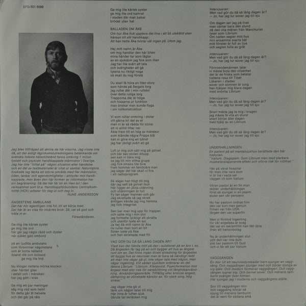 Rune Andersson : Vad Gör Du Då, Så Lång Dagen Är? (LP)