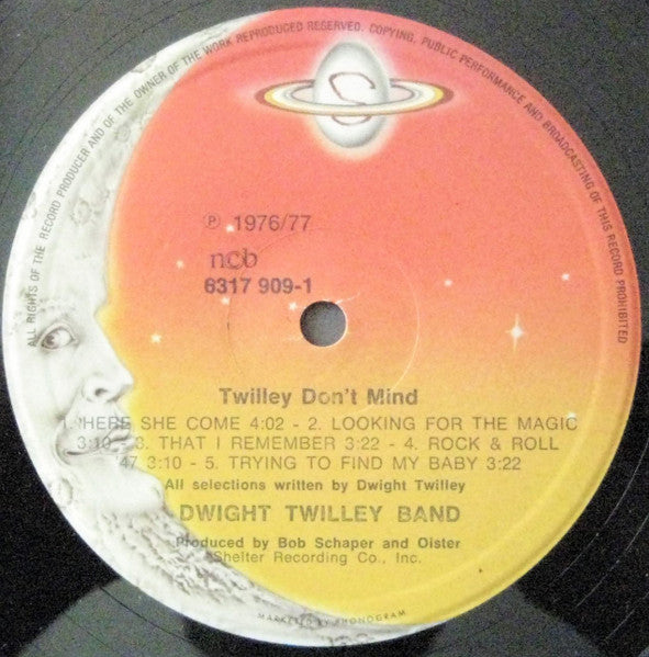 Dwight Twilley Band : Twilley Don't Mind (LP, Album)